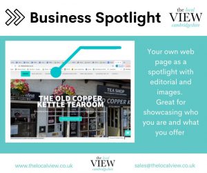 business spotlight advert