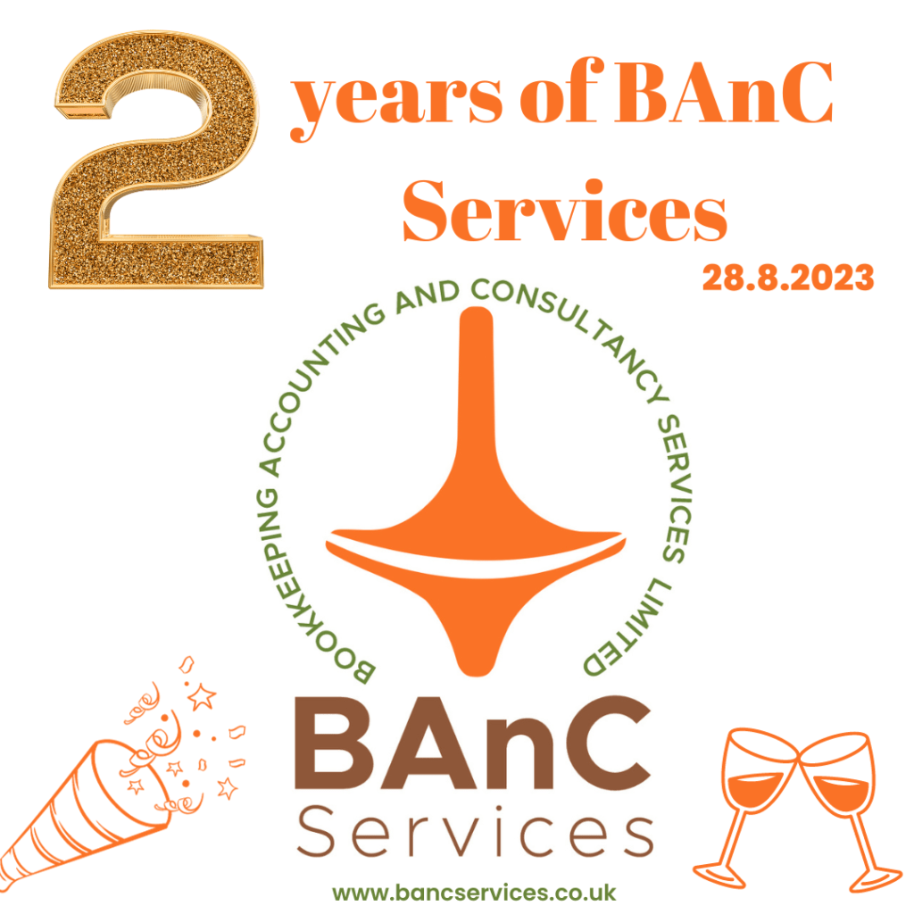 Text: 2 Years of BAnC Services