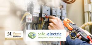 an electrical contractor tests circuits