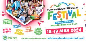 Peterborough Celebrates Text banner